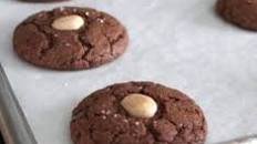 Salted Chocolate Marcona Almond Cookies