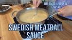 Sauce for Swedish Meatballs | Swedish Meatballs | Swedish ...