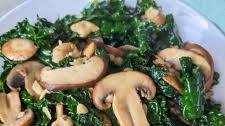 Sauteed Kale and Mushrooms