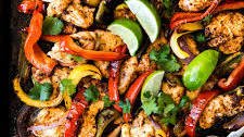 Sheet Pan Chicken Fajitas
