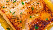 Sheet Pan Lemon Garlic Butter Salmon