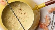 Shrimp and Avocado Fondue