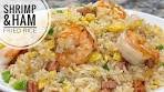 Shrimp And Ham Fried Rice | How To Make Simple And ...