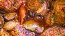 Slow Cooker Coq Au Vin