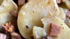 Slow Cooker Ham and Potatoes