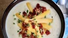 Slow Cooker Loaded Potato Soup