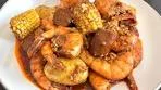 SPICY CAJUN SHRIMP WITH GARLIC BUTTER SAUCE