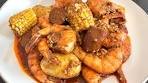 SPICY CAJUN SHRIMP WITH GARLIC BUTTER SAUCE