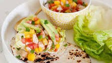 Spicy Chili Lime Salmon Tacos