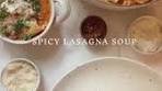Spicy Lasagna Soup 1 lb. hot or mild Italian sausage ...