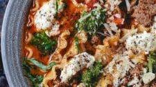 Spicy Lasagna Soup