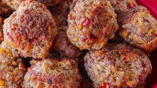 Spicy Sausage & Cheese Balls Recipe