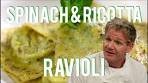 Spinach and Ricotta Ravioli - PTMTR