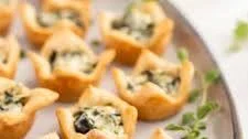 Spinach Artichoke Dip Bites