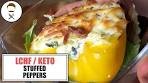 Spinach & Ricotta Stuffed Peppers || The Keto Kitchen