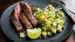 Steak with Tomatillo-Pineapple Salsa - Melissa Clark Cooking