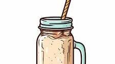 Strawberry Banana Bliss Smoothie