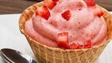 Strawberry-Banana Sorbet