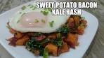 Sweet Potato Bacon Kale Hash Recipe | Episode 244