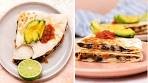 SWEET POTATO BLACK BEAN QUESADILLAS | easy ...
