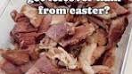 Sweet & Savory Ham + Swiss Sliders Ingredients: * leftover ...