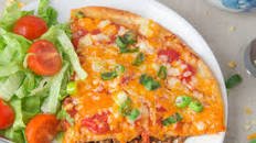 Taco Bell Style Mexican Pizzas
