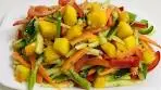 Thai Mango salad recipe// Sweet & Spicy salad recipe