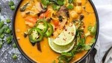 Thai Vegetable Coconut Curry Soup