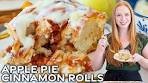 The Best Apple Pie Cinnamon Rolls with Cream Cheese Icing ...