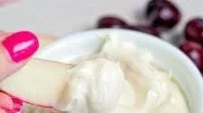 The Best Cream Cheese Fruit Dip