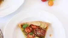 Tomato Basil Rustic Tart