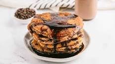 Triple Chocolate Protein Pancakes