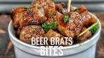 "Unbelievable Beer Brats Bite You Can't Stop Eating!"