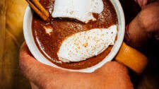 Vegan Cinnamon Hot Chocolate