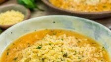 Vegan Italian Penicillin Soup (Italian Pastina Soup)