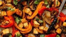 Vegan Sheet Pan Fajitas