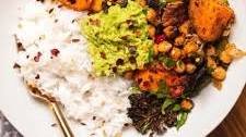 Vegetable And Chickpea Sheet Pan Dinner
