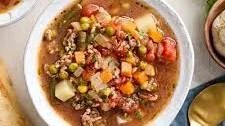 Vegetable Beef Soup Recipe