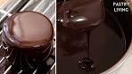 Very Simple Chocolate Mirror Glaze Recipe | step by step ...