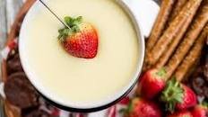 White Chocolate Fondue