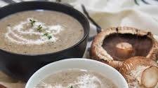 Wild mushroom soup