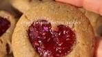 💘Heart Thumbprint Cookies💘 Peanut butter & jelly cookies ...