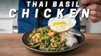 1 Pan Thai Basil Chicken in 25 minutes (Pad Ka Prao ...