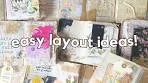 7 layout ideas for junk journal pages (examples & my top tips)