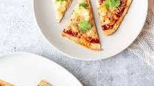 Air Fryer BBQ Chicken Pizza