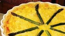 Asparagus Crab Quiche
