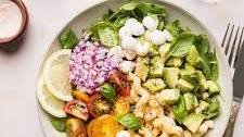 Avocado Caprese Pasta Salad