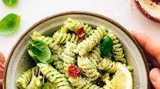 Avocado Pesto Pasta Salad
