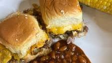 BBQ Bacon Cheeseburger Sliders