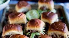 BBQ Bacon Cheeseburger Sliders